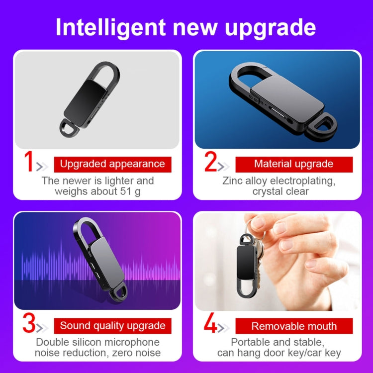 S20 16GB Keychain HD Noise Reduction Portable Recording Pen - HoMEdemic™ 