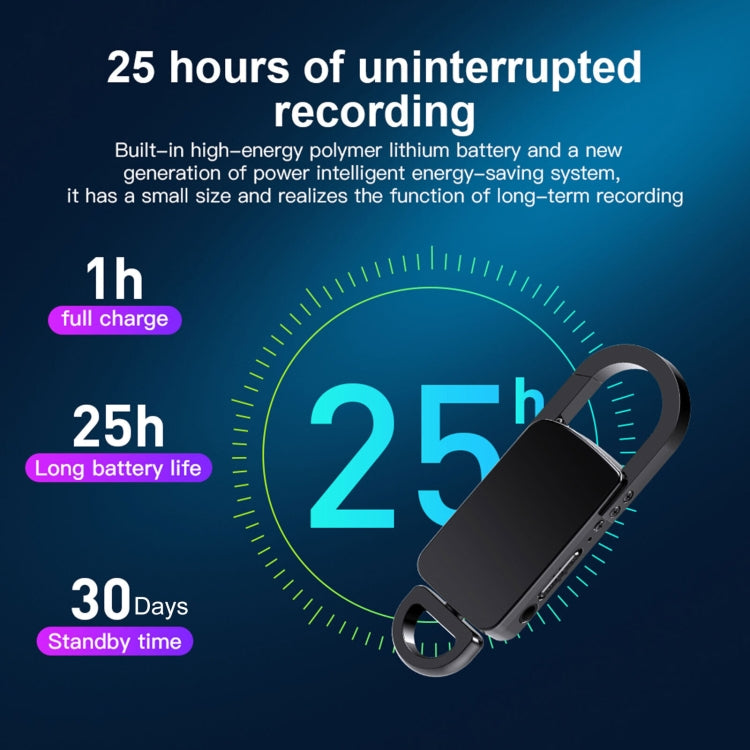 S20 32GB Keychain HD Noise Reduction Portable Recording Pen - HoMEdemic™ 
