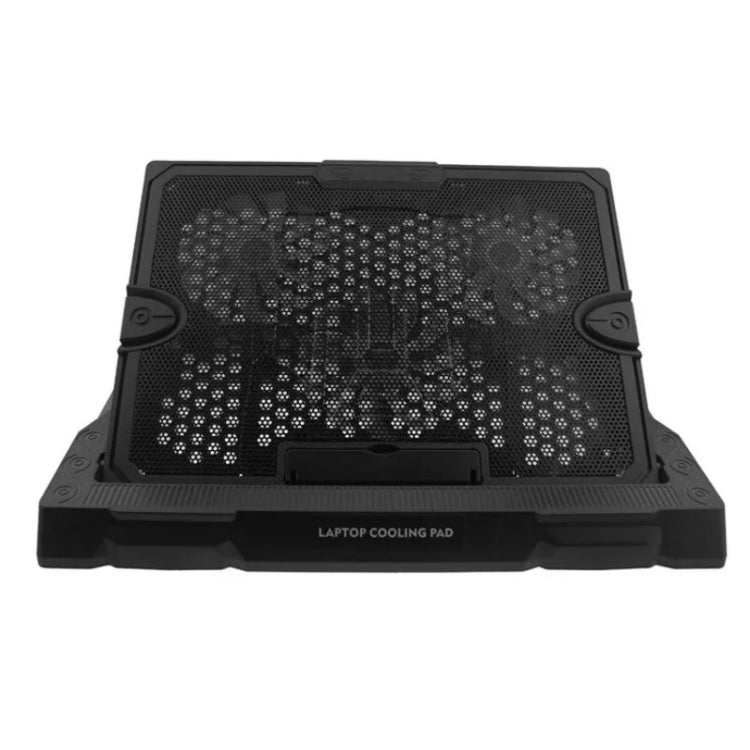 S300 3 Fan Adjustable Wind Speed Desktop Laptop Cooling Pad with Holder(Red) - HoMEdemic™ 