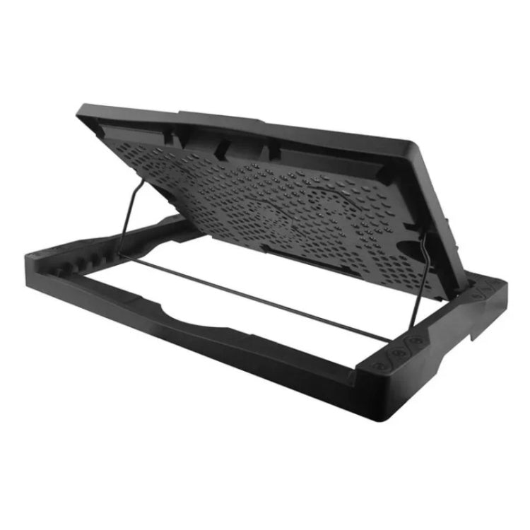 S300 3 Fan Adjustable Wind Speed Desktop Laptop Cooling Pad with Holder(Red) - HoMEdemic™ 
