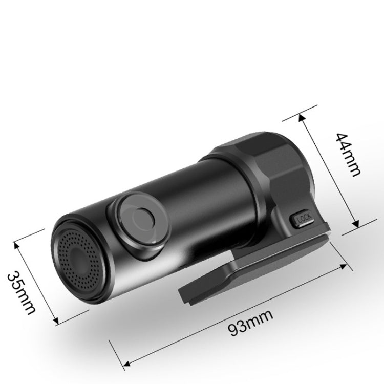 S600 1080P Wifi Dash Cam 170 Degree Wide Angle Lens Hidden Car Driving Recorder(Black) - HoMEdemic™ 