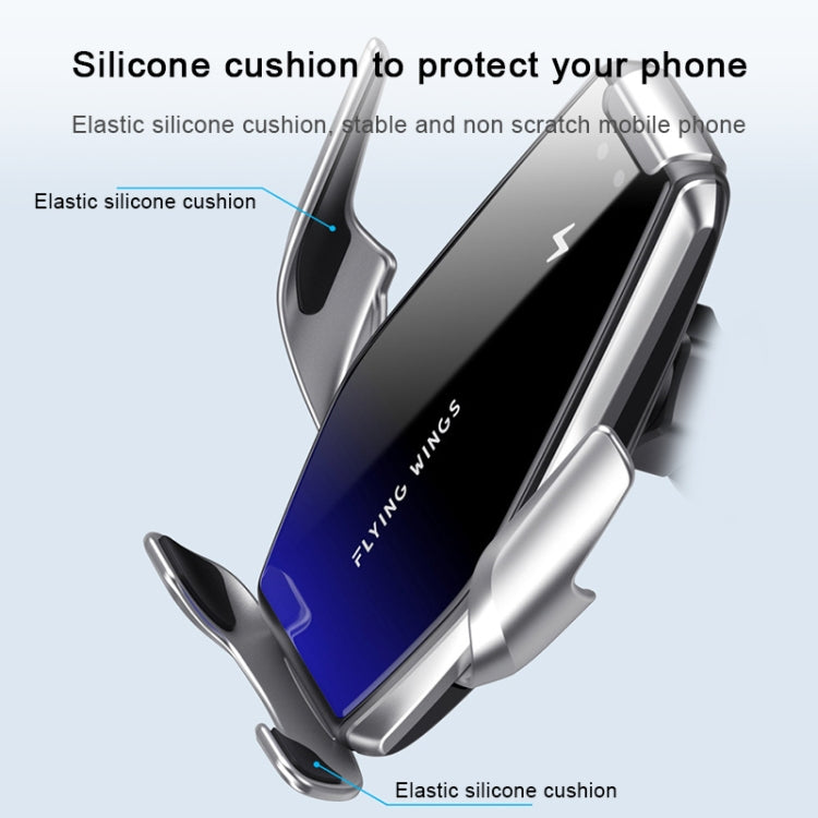 S7 15W QI 360 Degree Rotatable Infrared Induction Car Air Outlet Wireless Charging Mobile Phone Holder for 4.0-6.5 inch Mobile Phones - HoMEdemic™ 