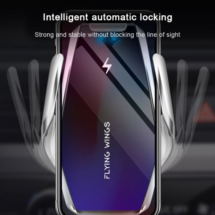 S7 15W QI 360 Degree Rotatable Infrared Induction Car Air Outlet Wireless Charging Mobile Phone Holder for 4.0-6.5 inch Mobile Phones - HoMEdemic™ 