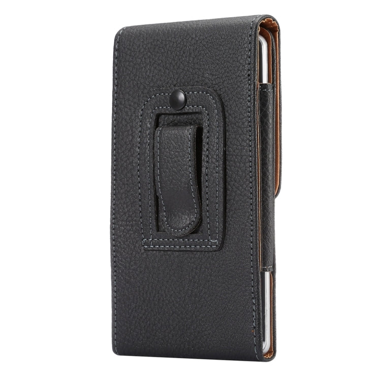 Litchi Texture Vertical Flip Upright Leather Case / Waist Bag for Galaxy S9+ / S8+ / Note 8 & Note 5, Huawei Mate 8,etc(Black), For Galaxy Note 5 & Galaxy Note 4 / N910 & Mate 8 - HoMEdemic™ 