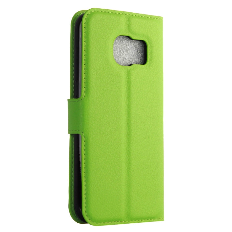 For Galaxy S7 / G930 Litchi Texture Horizontal Flip Leather Case with Holder & Card Slots & Wallet, For Galaxy S7 - HoMEdemic™ 