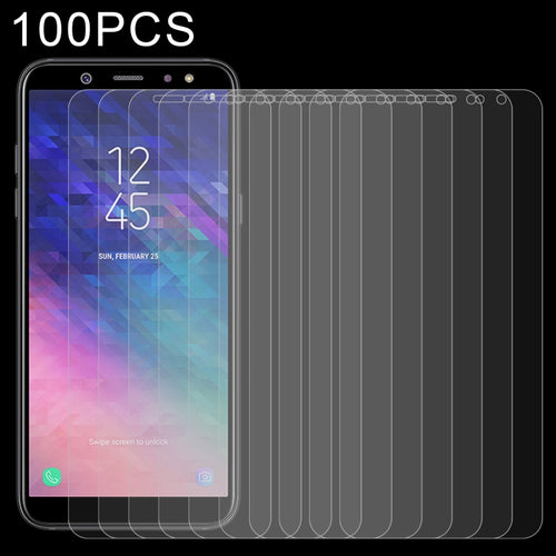 100 PCS 0.26mm 9H 2.5D Tempered Glass Film for Galaxy A6 (2018) - HoMEdemic™ 