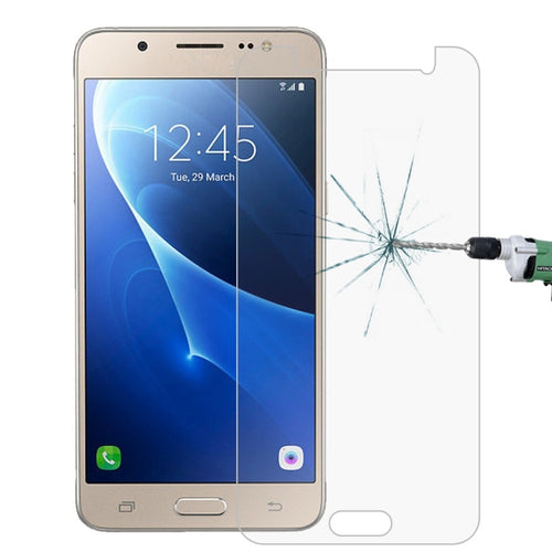 For Galaxy J5 (2016) / J510 0.26mm 9H Surface Hardness 2.5D Explosion-proof Tempered Glass Screen Film - HoMEdemic™ 