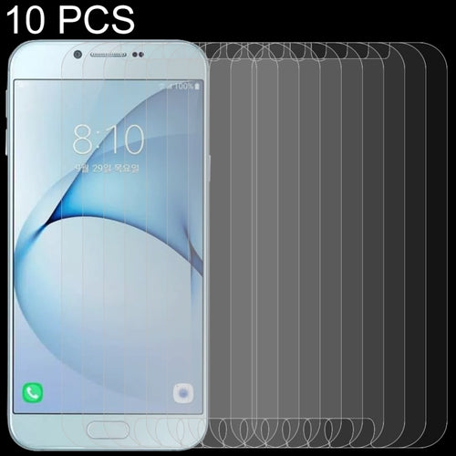 10 PCS 0.26mm 9H 2.5D Tempered Glass Film for Galaxy A8 (2016) - HoMEdemic™ 