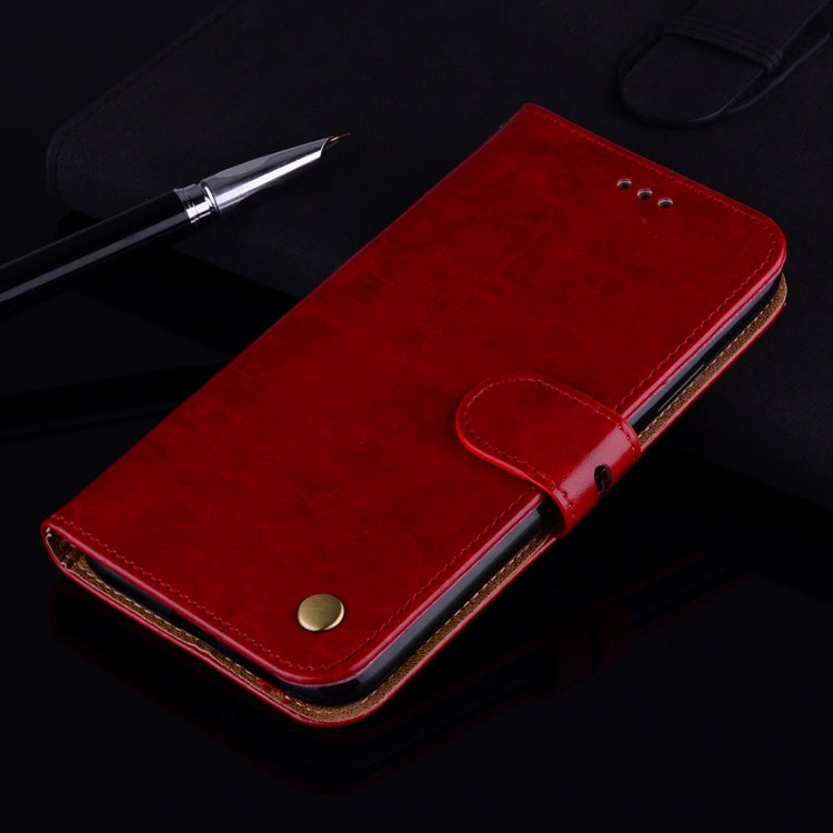 Business Style Oil Wax Texture Horizontal Flip Leather Case for Samsung Galaxy A9 (2018) / A9s, with Holder & Card Slots & Wallet c