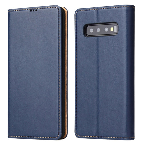 Horizontal Flip PU Leather Case for Galaxy S10, with Holder & Card Slot & Wallet - HoMEdemic™ 