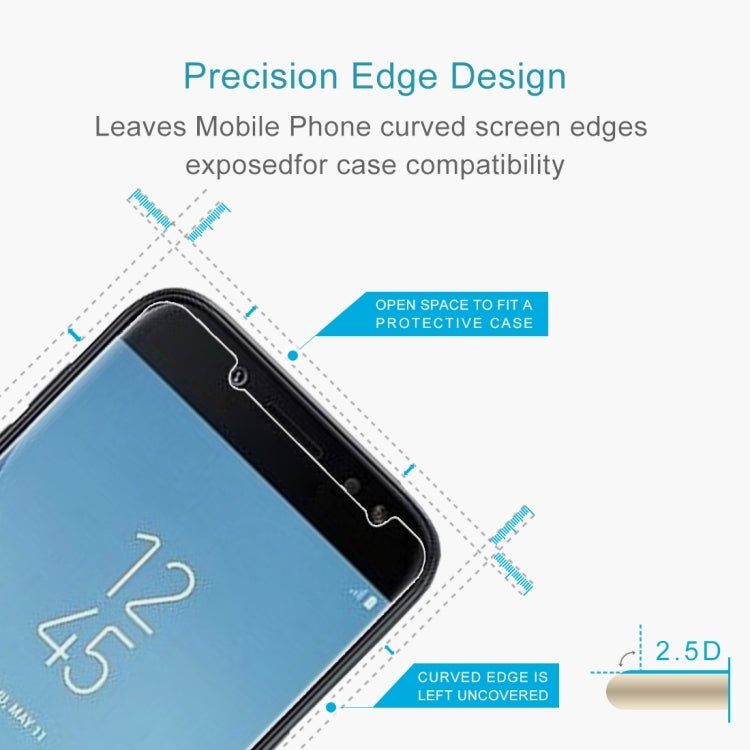 10 PCS 0.26mm 9H 2.5D Tempered Glass Film for Galaxy J4 (2018), For Galaxy J4 (2018)(10 PCS) - HoMEdemic™ 