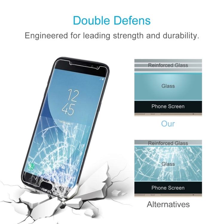 10 PCS 0.26mm 9H 2.5D Tempered Glass Film for Galaxy J4 (2018), For Galaxy J4 (2018)(10 PCS) - HoMEdemic™ 