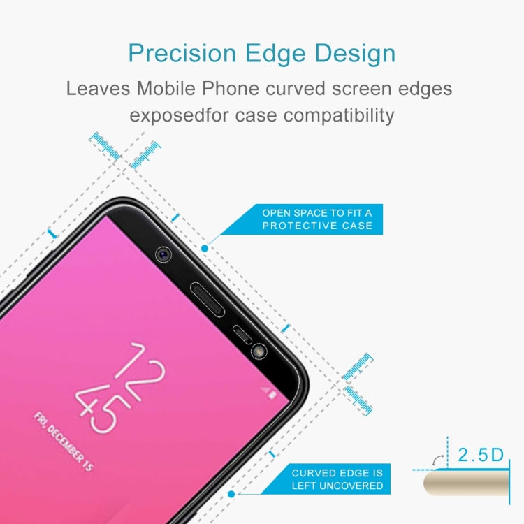 50 PCS 0.26mm 9H 2.5D Tempered Glass Film for Galaxy J8 (2018) , No Retail Package, For Galaxy J8 (2018) (50 PCS) - HoMEdemic™ 