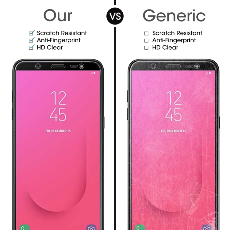 50 PCS 0.26mm 9H 2.5D Tempered Glass Film for Galaxy J8 (2018) , No Retail Package, For Galaxy J8 (2018) (50 PCS) - HoMEdemic™ 
