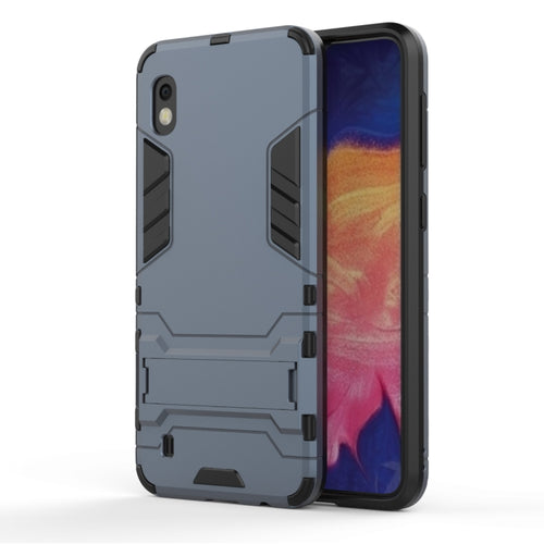 Shockproof PC + TPU Case for Galaxy A10, with Holder - HoMEdemic™ 