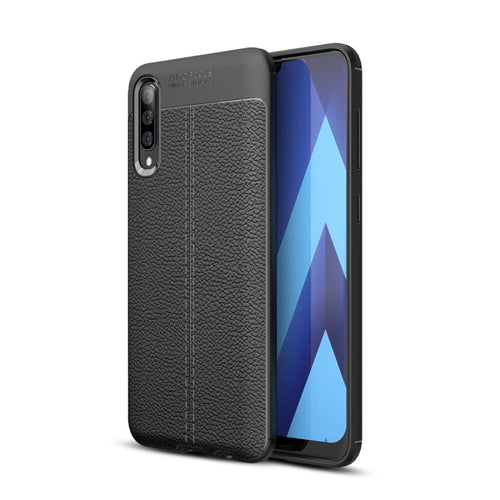 Litchi Texture TPU Shockproof Case for Galaxy A50 - HoMEdemic™ 