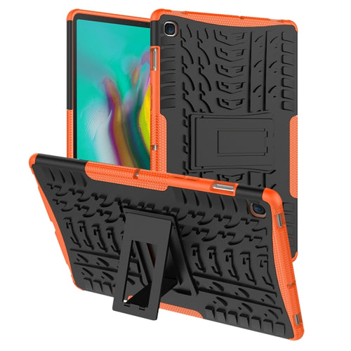 Tire Texture TPU+PC Shockproof Case for Galaxy Tab S5e , with Holder - HoMEdemic™ 