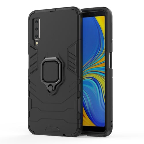 PC + TPU Shockproof Protective Case for Galaxy A70, with Magnetic Ring Holder - HoMEdemic™ 