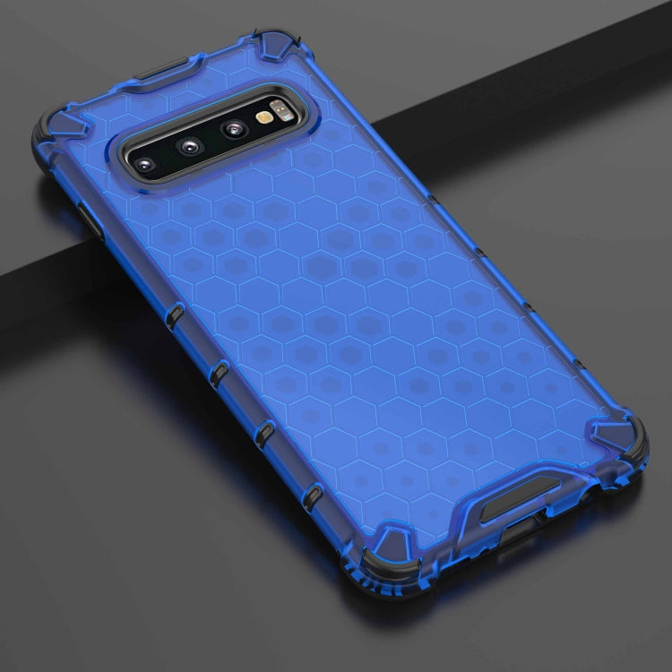 Honeycomb Shockproof PC + TPU Case for Galaxy S10, For Galaxy S10