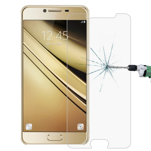 For Galaxy C5 / C500 0.26mm 9H Surface Hardness 2.5D Explosion-proof Tempered Glass Screen Film - HoMEdemic™ 