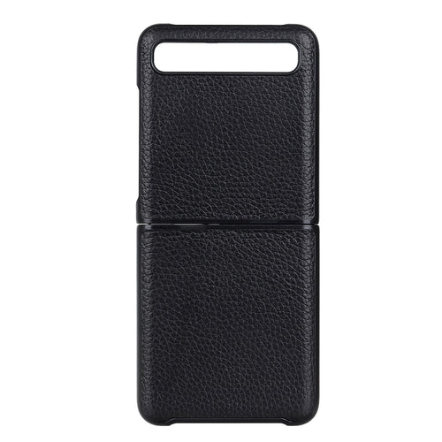 For Galaxy Z Flip Litchi Texture Leather Folding Protective Case - HoMEdemic™ 