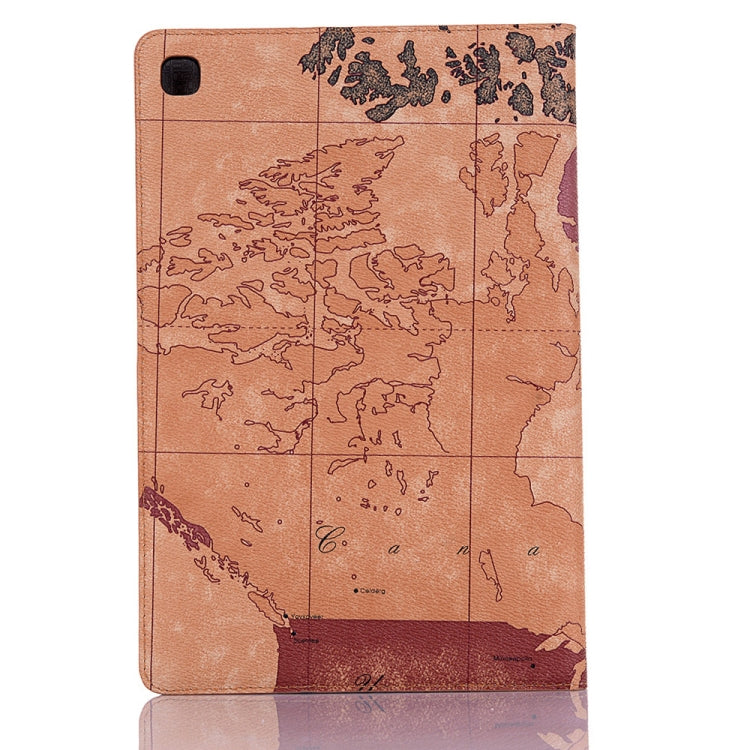Map Texture Horizontal Flip Leather Case for Galaxy Tab S5e 10.5 T720 / T725,  with Holder & Card Slots & Wallet, Random Texture Delivery - HoMEdemic™ 