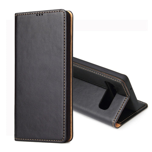 Dermis Texture PU Horizontal Flip Leather Case for Galaxy S10 Plus, with Holder & Card Slots & Wallet - HoMEdemic™ 