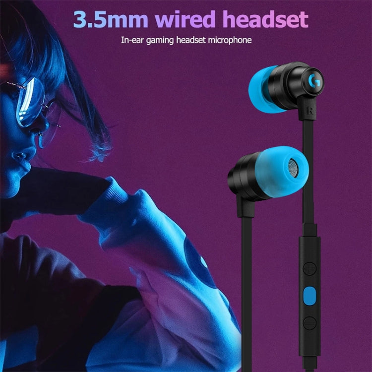 Logitech G333 In-ear Gaming Wired Earphone with Microphone, Standard Version(Black) - HoMEdemic™ 