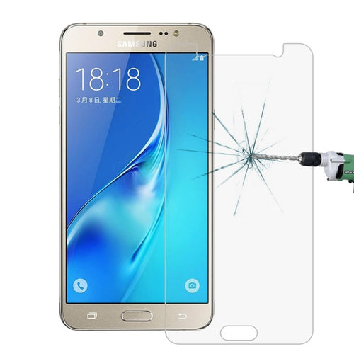 For Galaxy J7(2016) / J710 0.26mm 9H Surface Hardness 2.5D Explosion-proof Tempered Glass Screen Film - HoMEdemic™ 