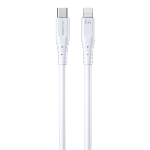 WK WDC-160 8 Pin PD 20W Silicone Fast Charging Cable, Length: 1.5m - HoMEdemic™ 