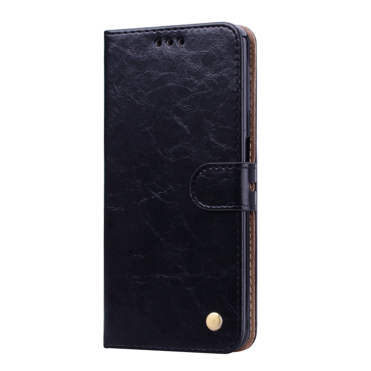 Business Style Oil Wax Texture Horizontal Flip Leather Case for Galaxy A7 (2018), with Holder & Card Slots & Wallet, For Galaxy A7 - HoMEdemic™ 