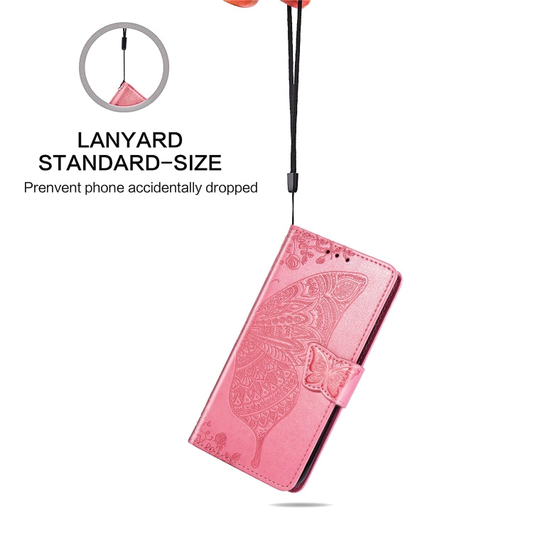 Butterfly Love Flowers Embossing Horizontal Flip Leather Case for Galaxy S10, with Holder & Card Slots & Wallet & Lanyard, For Galaxy S10