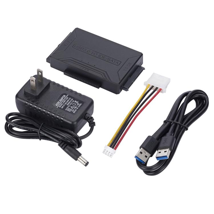 SATA / IDE to USB 3.0 Adapter 2.5 / 3.5 Inch Hard Drive Adapter Cable Converter, US Plug - HoMEdemic™ 