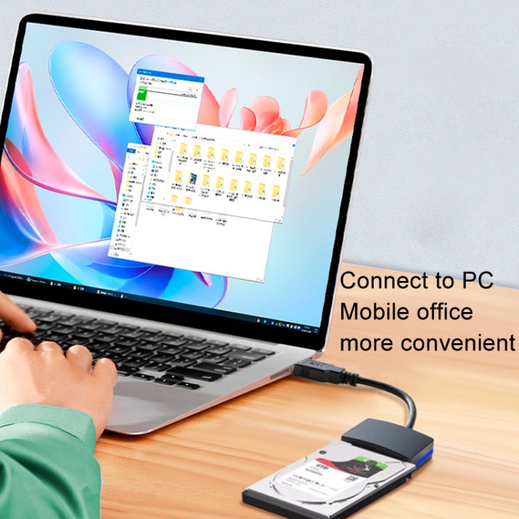 SATA To USB3.0 Easy Drive Cable 2.5 Inch SSD Solid State Drive Universal Connection Cable Converter Reader - HoMEdemic™ 