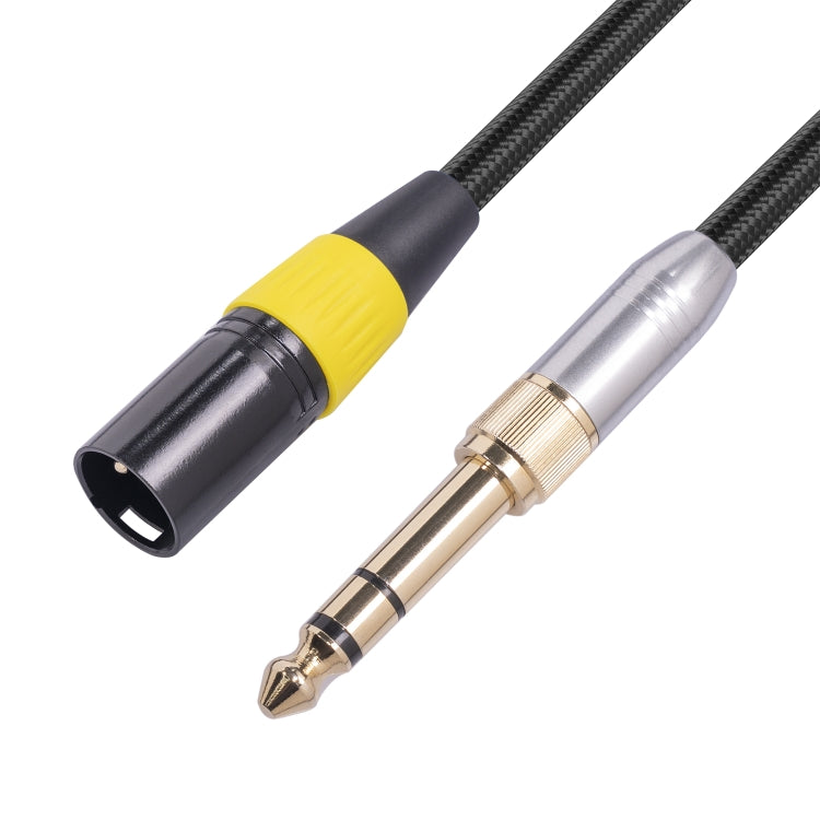 SB423K108-03 6.35mm + 3.5mm Male to XLR 3pin Male Audio Cable, Length: 30cm, 6.35mm+3.5mm to XLR - HoMEdemic™ 