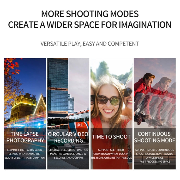 SC002-12 4K Outdoor Sports Camera WiFi Diving Waterproof Mini Camera(Black) - HoMEdemic™ 