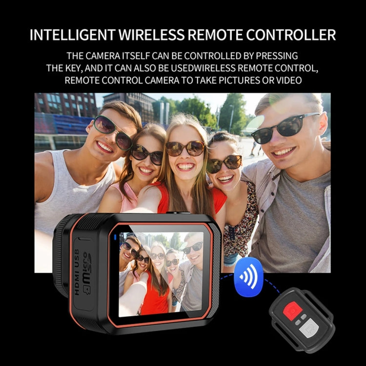 SC002-12 4K Outdoor Sports Camera WiFi Diving Waterproof Mini Camera(Black) - HoMEdemic™ 