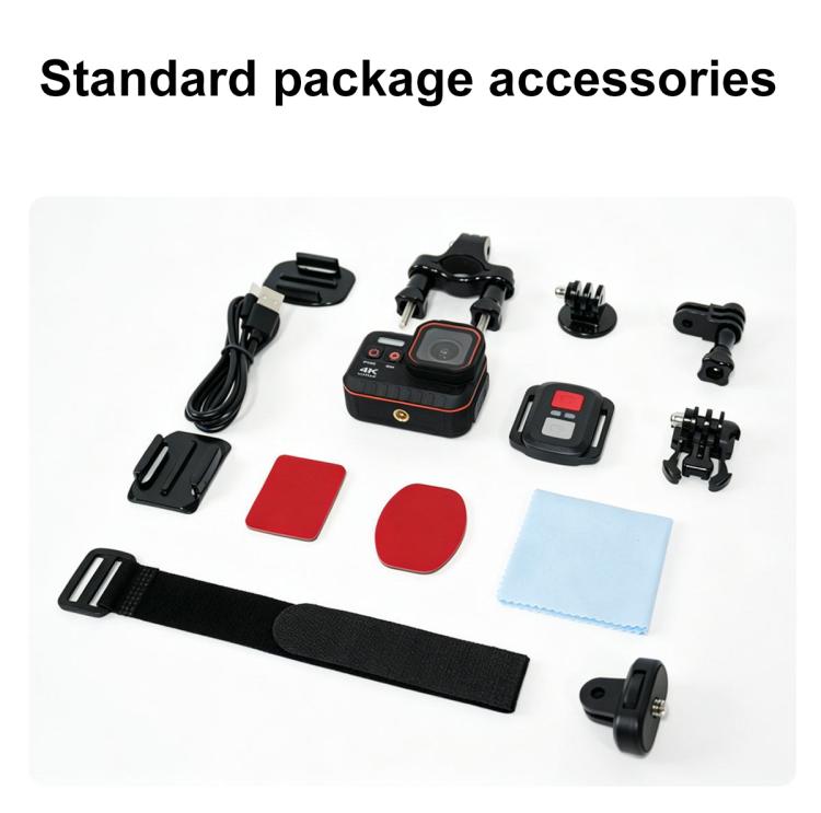 SC002-12 4K Outdoor Sports Camera WiFi Diving Waterproof Mini Camera(Black) - HoMEdemic™ 