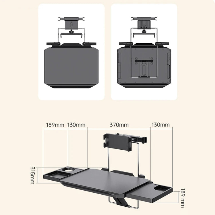 SD-1528D Car Dining Table Rear Foldable Storage Rack Computer Stand - HoMEdemic™ 