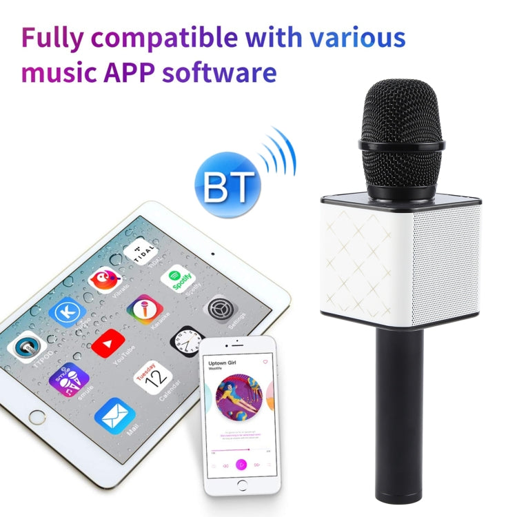 SDRD SD-08 Double Speakers High Sound Quality Handheld KTV Karaoke Recording Bluetooth Wireless Condenser Microphone - HoMEdemic™ 