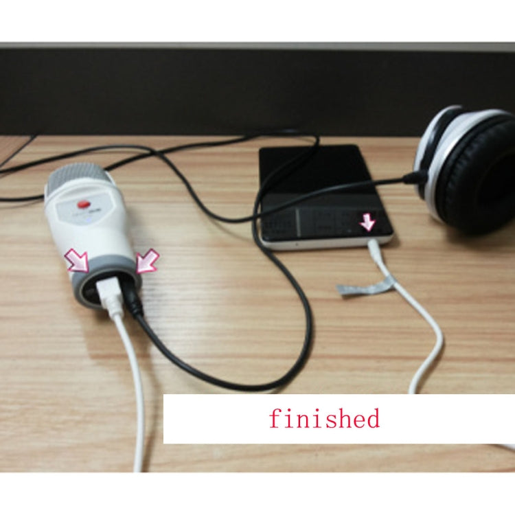SF-690 Mobile Phone Karaoke Recording Condenser Microphone, Professional Karaoke Live Chat Capacitor Microphone - HoMEdemic™ 