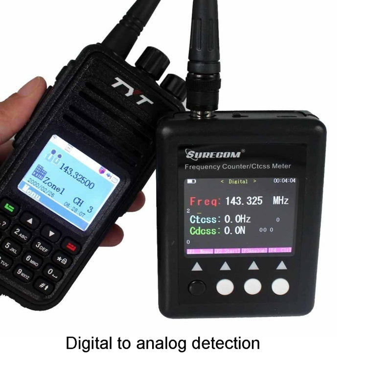 SF401 Plus Portable Handheld Frequency Counter for Walkie Talkie, Frequency: 27MHz-3000MHz - HoMEdemic™ 