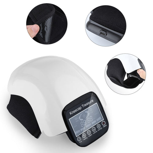 Smart Infrared Hot Compress Knee Massager Physiotherapy Device - HoMEdemic™ 