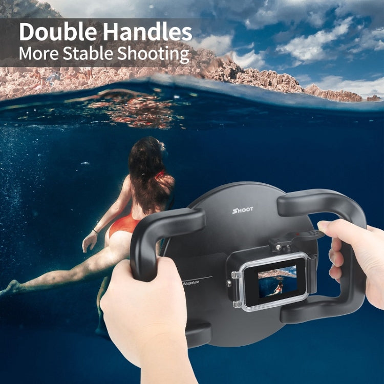 SHOOT XTGP559 Dome Port Underwater Diving Camera Lens Transparent Cover Housing Case For GoPro HERO10 Black / HERO9 Black - HoMEdemic™ 