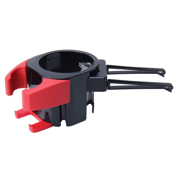 SHUNWEI SD-1027 Car Auto Multi-functional ABS Air Vent Drink Holder Bottle Cup Holder Phone Holder Mobile Mount, SD-1027(Red) - HoMEdemic™ 