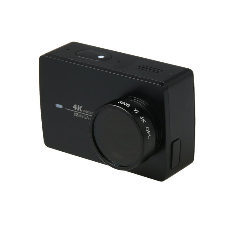SING for Xiaomi Xiaoyi Yi II Sport Action Camera Proffesional 4K CPL Filter(Black) - HoMEdemic™ 