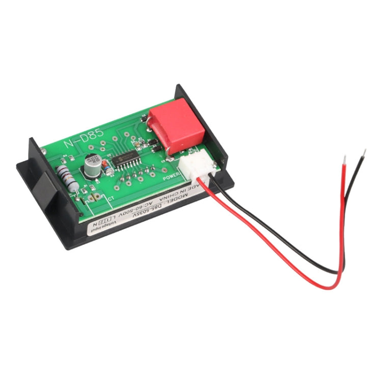 SINOTIMER D85-5035V Small Panel Single Phase AC Digital Voltmeter Monitoring Meter - HoMEdemic™ 