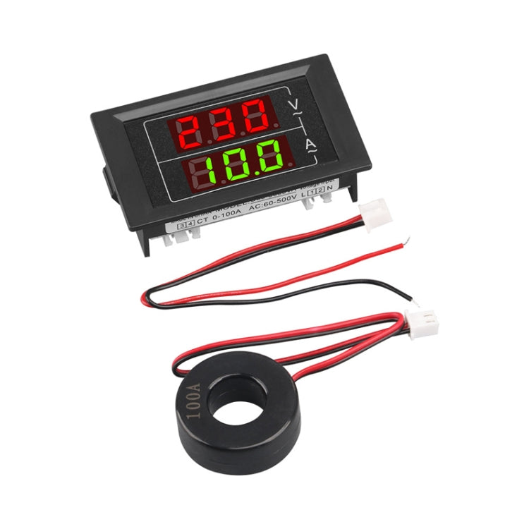 SINOTIMER D85-5035VA Compact Dual-Display Single-Phase AC Digital Voltage And Current Meter - HoMEdemic™ 