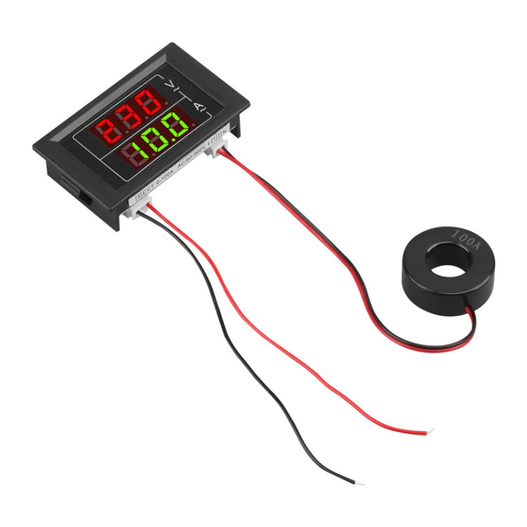 SINOTIMER D85-5035VA Compact Dual-Display Single-Phase AC Digital Voltage And Current Meter - HoMEdemic™ 