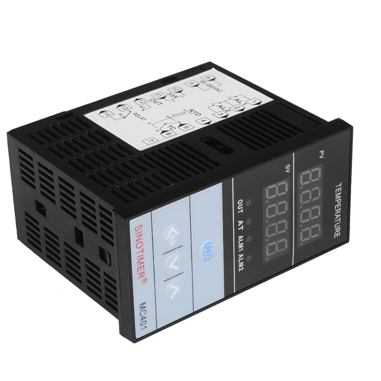 SINOTIMER MC401 Universal Input Short Case PID Intelligent Temperature Controller Meter Heating Cooling Relay SSR Solid State Output - HoMEdemic™ 